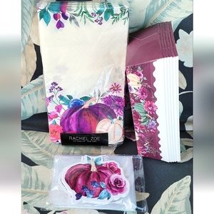 🆕️RACHEL ZOE Home 58pc Purple Pumpkin Baking Accessories Bundle
